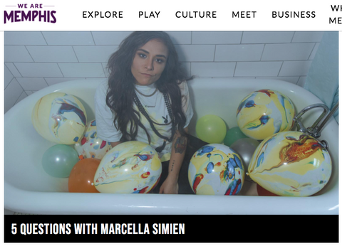 5 Questions with Marcella Simien - We Are Memphis